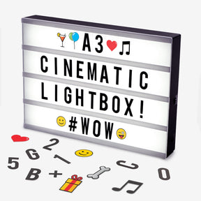 Kinolichtbox im A3-Format